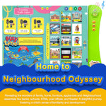 Kiddale Sound Book: "My First Home & Family" | Furniture, Appliances, Clothes, Community Helpers | Ages 3-5 Kiddale