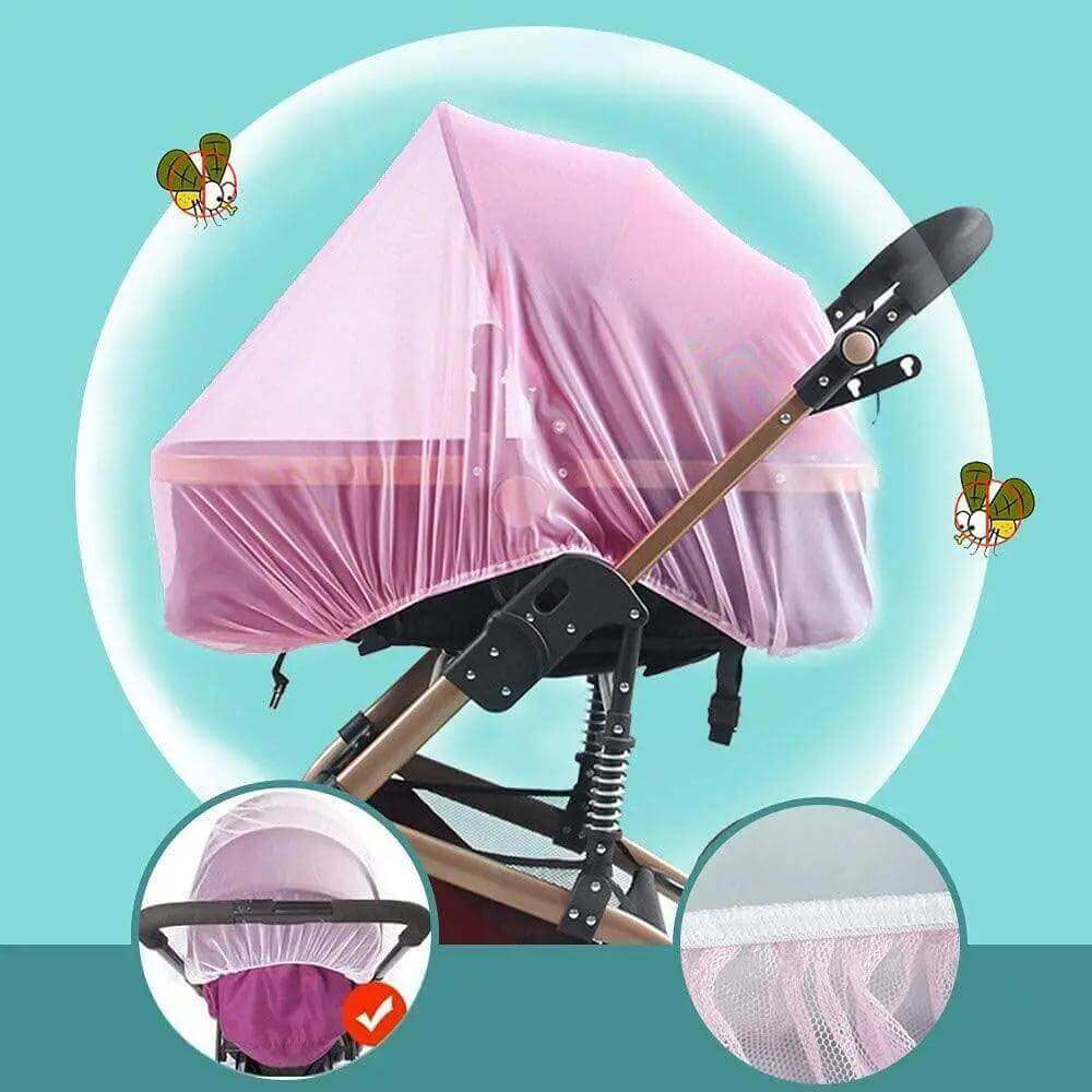 Mosquito net store for pram stroller