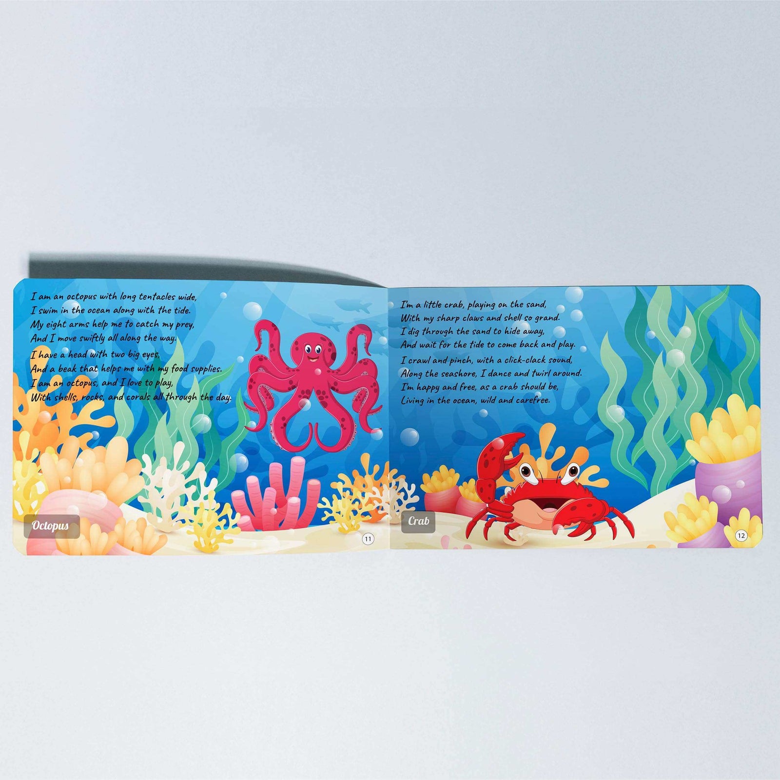 Kiddale Set of 3 Childhood Board Books with Nursery Rhymes