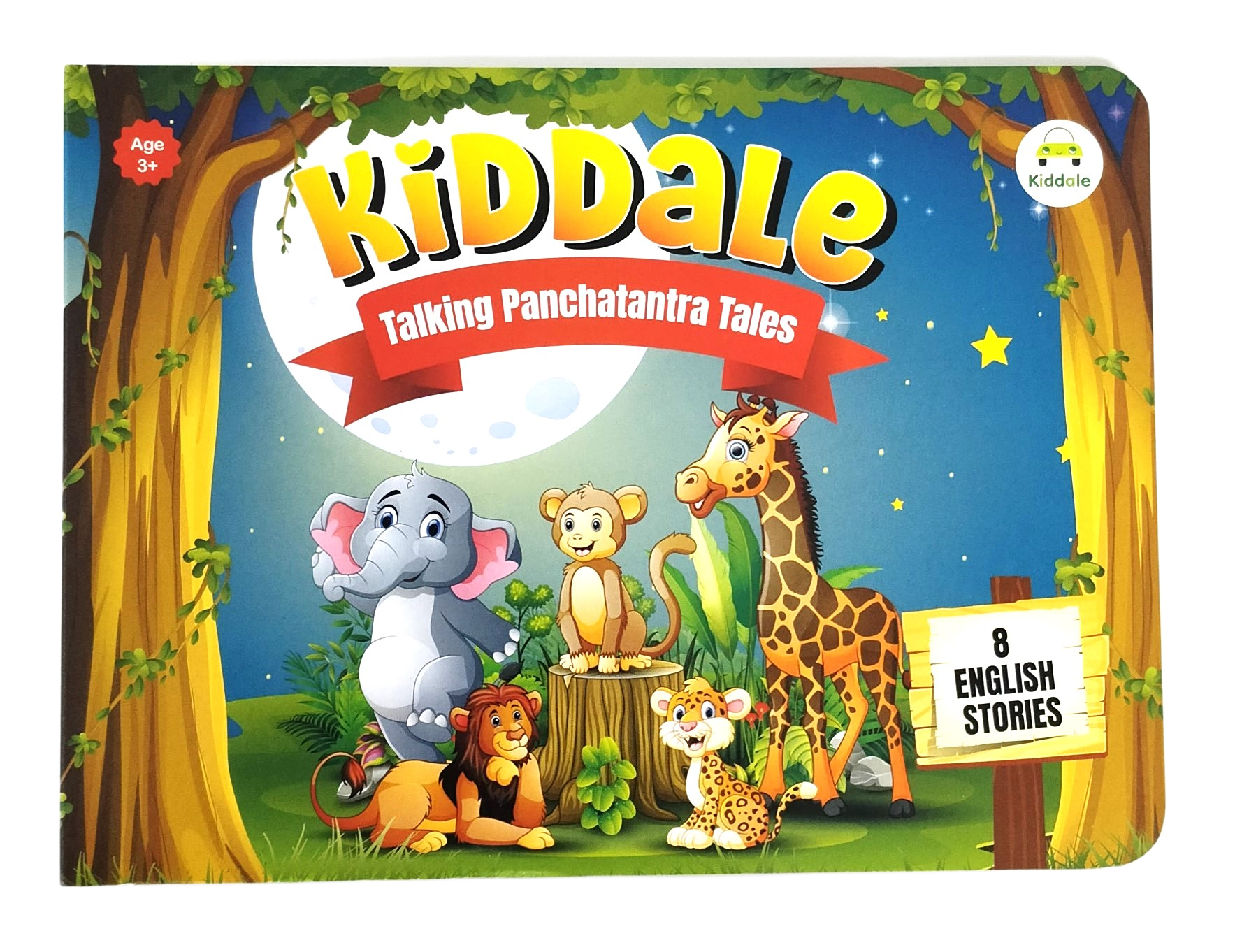 Kiddale  Panchatantra Tales Picture Board Book for Kids Age 3+ | Colourful Illustrated Moral Stories Book