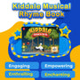 Kiddale 4-Pack Classical,Farm,Aquatic Animals & Birds Nursery Rhymes Sound Book