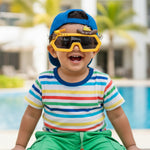 Kiddale Trendy Kids Polarized Sunglasses for Boys and Girls – UV400 Protection |Color Yellow