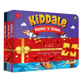 Kiddale 3-Pack Classic Rhymes, Farm Adventures, Bird Wonders Nursery Rhymes Non-Sound Children Board Books
