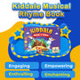 Kiddale 3-Pack Rhymes n Chimes, Rhymes for Playtime and Hindi Nursery Rhyme Musical Interactive Sound Books