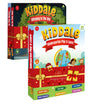 Kiddale Pack of 3: Play n Learn ABC Sound Book + 2 Non-Sound Board Books Ripple in the Water + Chirping in the Sky | Ideal Gift for Kids Aged 3-5 | Fun, Educational, and Screen-Free Entertainment