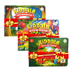 Kiddale 3-in-1 Learning Books for Toddlers – Panchatantra Tales (8 Stories) , First 100+ Words & Alphabet Tracing (Ages 2+)