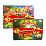 Kiddale Pack of 2 Early Learning Books for Kids | My First 100+ Words Book & Trace & Learn Alphabets | Non-Sound Board Books for Toddlers | Durable, Colorful, Educational Books for Ages 2+