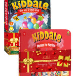 Kiddale Pack of 2 Musical Books – Hindi Varnamala “Khel Khel Mein Hindi Sikho” & “Rhymes for Playtime” – Interactive Sound Books for Kids Learning and Fun