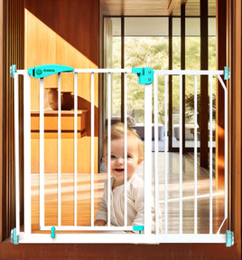 Kiddale Baby Safety Gate (105-115cm) - Barrier for Toddlers, Kids, Dogs, Pets, Infants