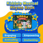 Kiddale 3-Pack Music on the Farm, Jingle in the Jungle and Hindi Nursery Rhyme Musical Interactive Sound Books