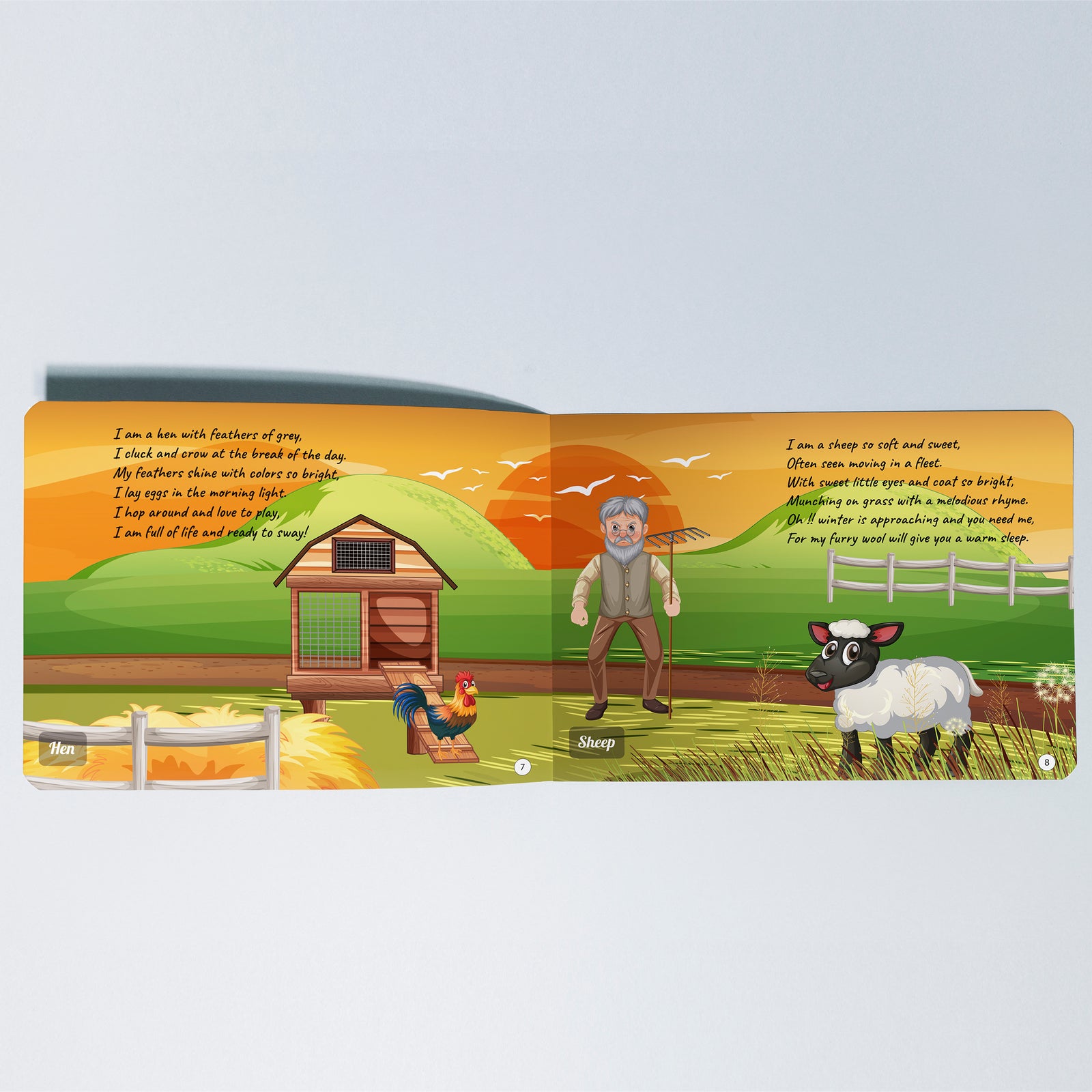 Kiddale 2-Pack Music on the Farm and Jingle in The Jungle Board books.