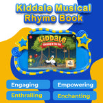 Kiddale Pack of 2 Wild Animals Nursery Rhymes and Chirping in the Sky Birds Rhymes Sound Book for 1+ Year Old|Interactive Touch n Play Sound Book|Learning & Education for 1-3 Years Old|Sing Along Books Kiddale