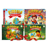 Kiddale Pack of 4 | Play n Learn & Sing-Along Musical + Trace & Learn + Color Peekaboo  Board Books