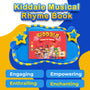 Kiddale 3-Pack Rhymes for Playtime, Music on the Farm and Hindi Nursery Rhyme Musical Interactive Sound Books