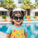 Kiddale Kids Sunglasses for Boys & Girls | UV Polarized Lenses | Flexible TPEE Material | Color Black