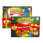 Kiddale Pack of 2 Non-Sound Books for Toddlers – 8 Panchatantra Stories & Trace & Learn Alphabets – Educational Activity Books for Ages 2+