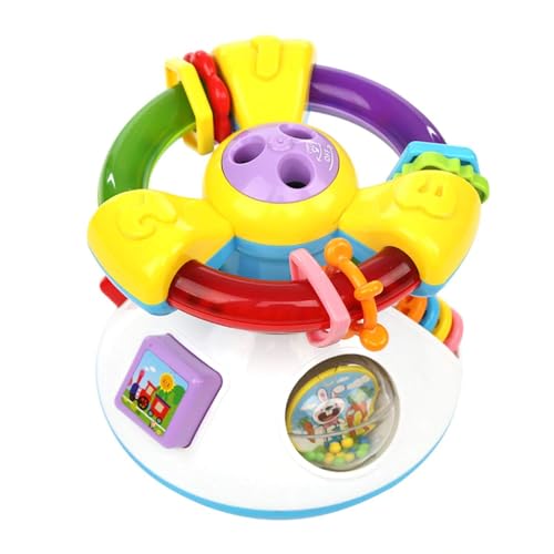 Kiddale Refurnished Steering Wheel Toy for 1-4 Year Old Kid with Light