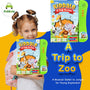 Kiddale Musical Book on Animals with Activities, Stories and Rhymes(1+)