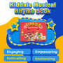 Kiddale 3-Pack Classical, Jungle, & Aquatic Nursery Rhymes Sound Books