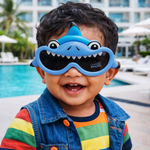 Kiddale Trendy Kids Polarized Sunglasses for Boys and Girls – UV400 Protection | Flexible TPEE Material |Color Blue