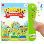 Kiddale Pack of 4 | Play n Learn & Most Loved Rhymes Sound Books + Trace & Learn + Color Peekaboo  Board Books