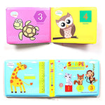 Kiddale Waterproof Shape Recognition Bath Book for Baby| Soft & Safe Baby | Early Learning Shapes | Ideal for Children 6 Months to 2 Years