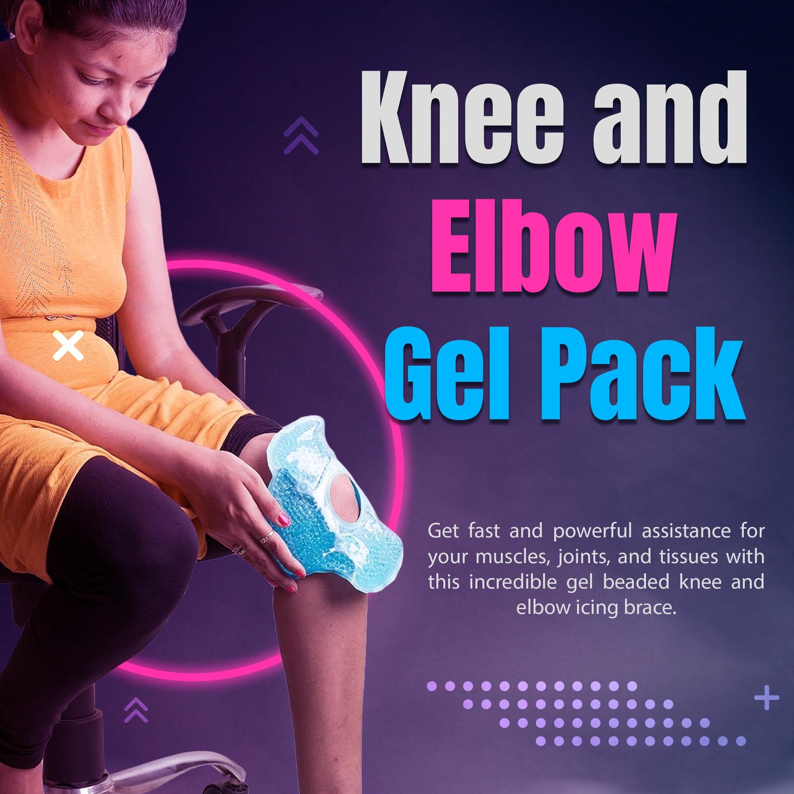 Upscale Knee and Elbow Pain-Relief Hot and Cold pack