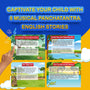 Kiddale Musical Interactive English Panchatantra Audio Story Book for Age 3+