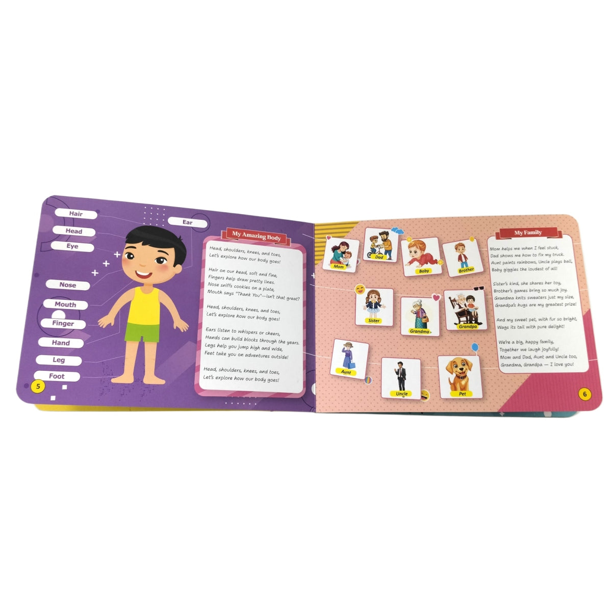 Kiddale My First 100+ Words Picture Board Book for Toddlers | Early Learning, Vocabulary Book for Ages 2+