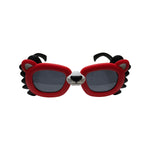Kiddale Kids Polarized Sunglasses for Boys & Girls – UV400 | Flexible TPEE Frame |Color Red/Black