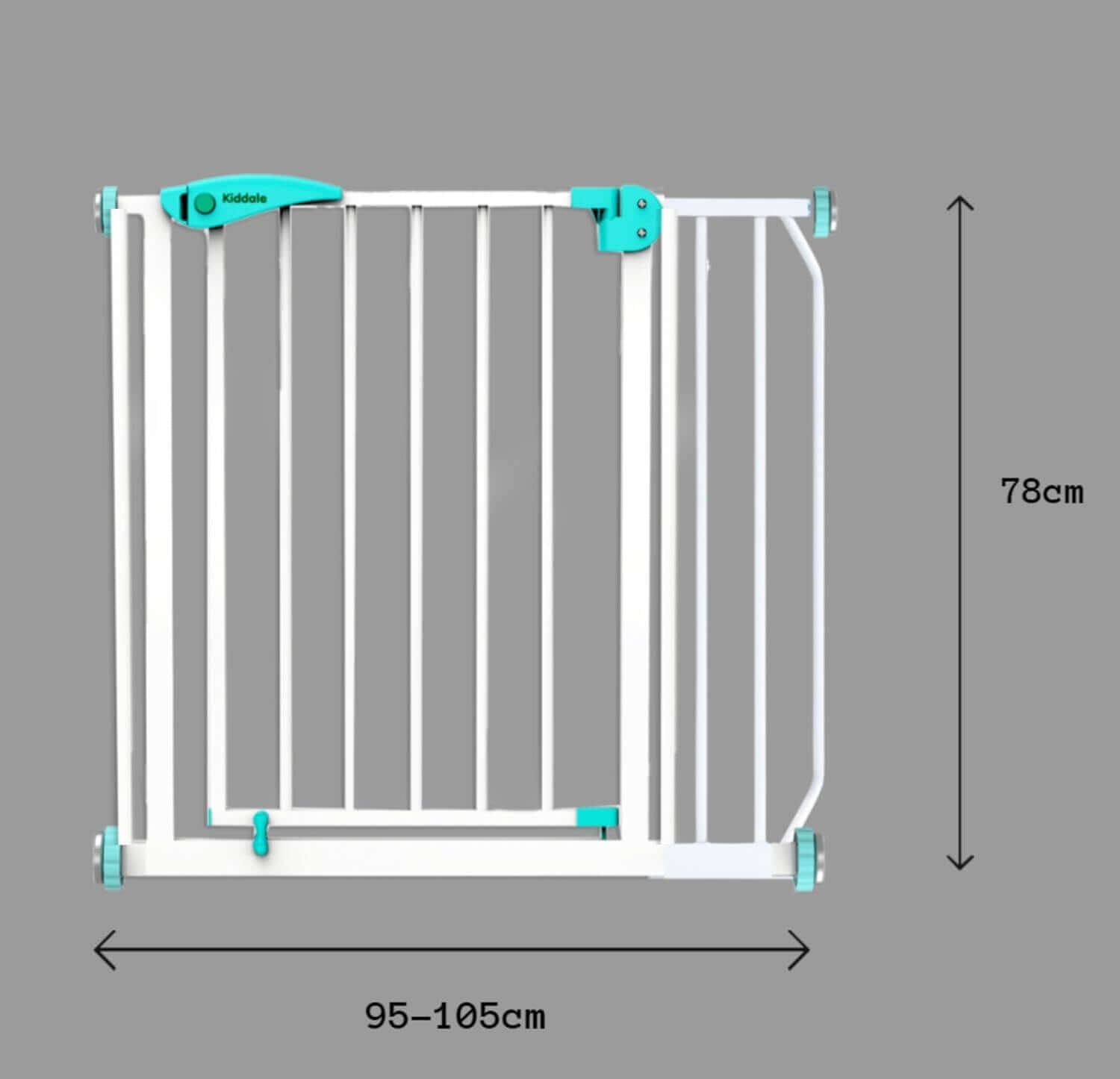 Kiddale Infant, Baby & Pet Safety Gate(95-105cm)