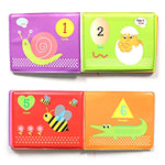 Kiddale Waterproof Shape Recognition Bath Book for Baby| Soft & Safe Baby | Early Learning Shapes | Ideal for Children 6 Months to 2 Years