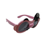 Kiddale Kids Polarized Sunglasses for Boys & Girls – UV400 | Flexible TPEE Frame |Color Pink