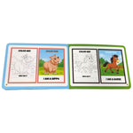 Kiddale Color Peekaboo Board Book for Toddlers 2-4y | Early Learning, Learn Colors with Fun Peekaboo Flaps