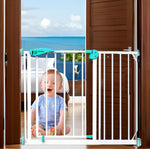 Kiddale Baby Safety Gate (105-115cm) - Barrier for Toddlers, Kids, Dogs, Pets, Infants