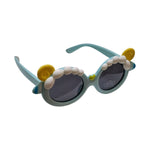 Kiddale Cool Trendy Kids Sunglasses for Boys and Girls – UV400 Polarized | Flexible TPEE Frame |Color Blue