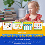 Kiddale Pack of 2 Musical Books – Hindi Varnamala “Khel Khel Mein Hindi Sikho” & “Rhymes for Playtime” – Interactive Sound Books for Kids Learning and Fun