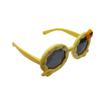 Kiddale Kids Sunglasses for Boys & Girls | UV Polarized Lenses | Flexible TPEE Material |Color Yellow