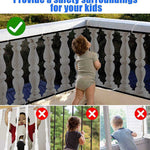 Kiddale 5-Pack Baby Balcony Safety Net Mesh