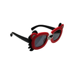 Kiddale Kids Polarized Sunglasses for Boys & Girls – UV400 | Flexible TPEE Frame |Color Red/Black