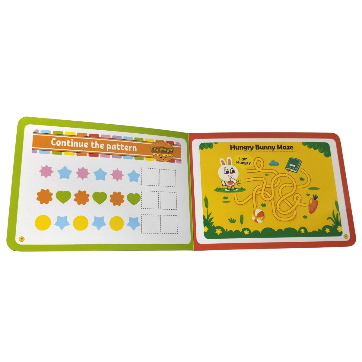 Kiddale 16 IQ Boost Activities Board Book for Toddlers 2-6 yrs | Early Learning Activity Book