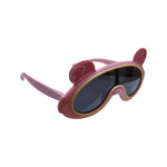 Kiddale Trendy Kids Polarized Sunglasses for Boys and Girls – UV400 Protection | Flexible TPEE Material |Color Pink