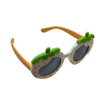 Kiddale Trendy Kids Polarized Sunglasses for Boys and Girls – UV400 Protection | Flexible TPEE Material |Color White