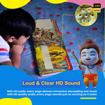 Here are 5 shorter title options: 1. Kiddale Pack of 4 | Ramayan & Krishna Sound Books + IQ Activity & Panchatantra Board Books