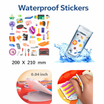 Kiddale Pack of 3 Sticker Books for Kids | Reusable & Washable Stickers | Big Fold-Out Play Scenes | Easy Carry Travel Activity Book for Toddlers