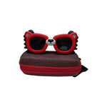 Kiddale Kids Polarized Sunglasses for Boys & Girls – UV400 | Flexible TPEE Frame |Color Red/Black