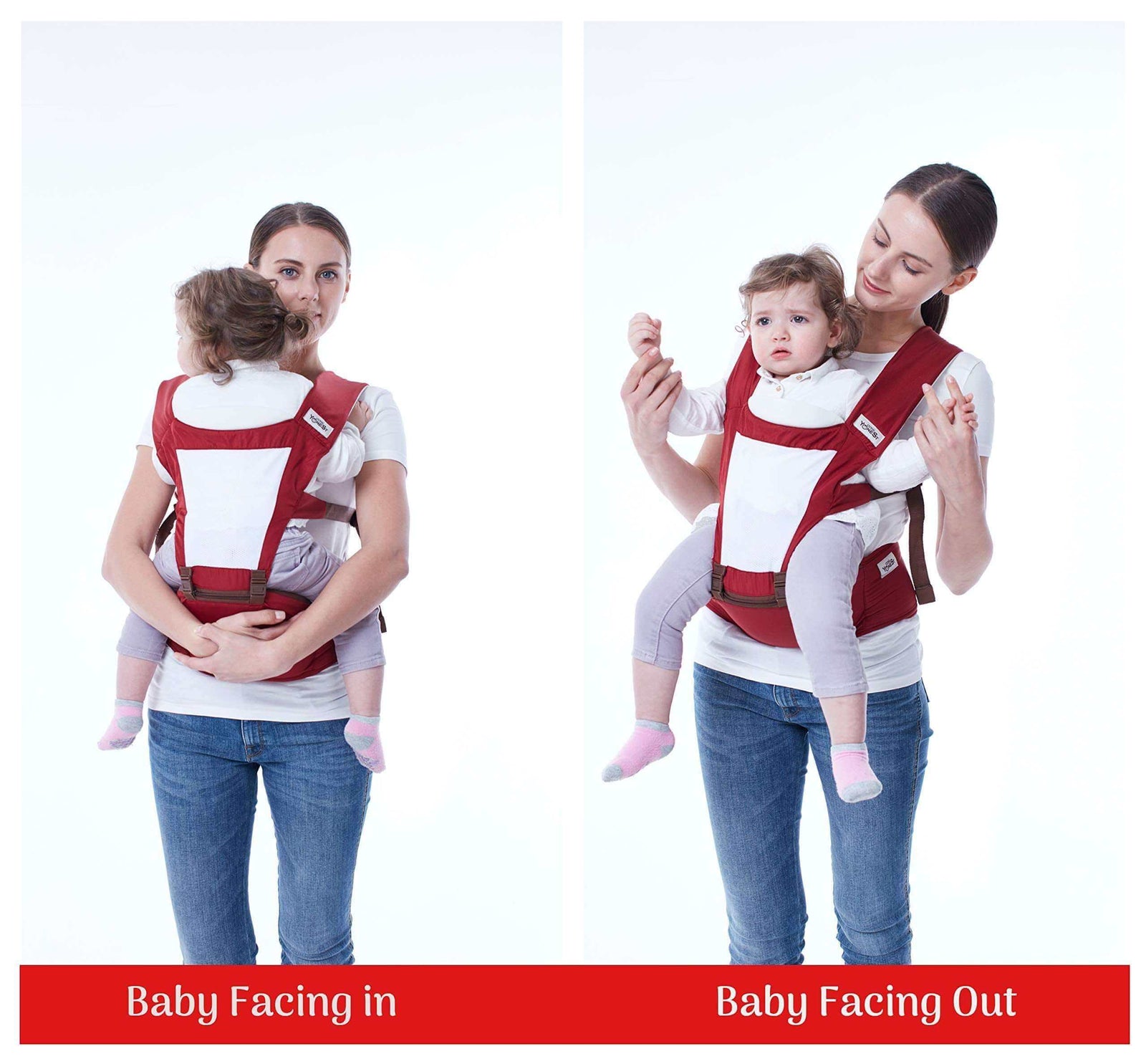 Kiddale Baby Carrier Sling - Red