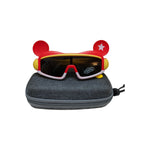 Kiddale Kids Sunglasses for Boys & Girls | UV400 Polarized Sun Glasses | Flexible TPEE Frame |Color Red/Yellow