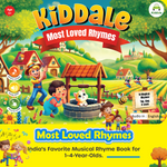 Kiddale Pack of 4 | Play n Learn & Most Loved Rhymes Sound Books + Trace & Learn + Color Peekaboo  Board Books