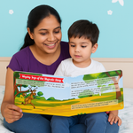 Kiddale Pack of 2 Non-Sound Board Books – Color Peekaboo & Panchatantra Tales (8 Stories)